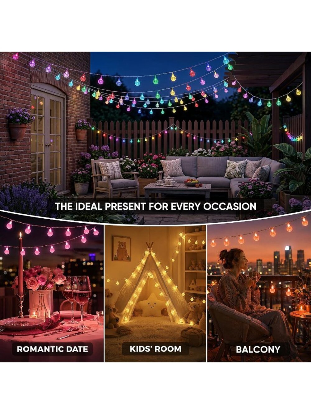 New Color Changing String Lights Plug in - Picture 5 of 6